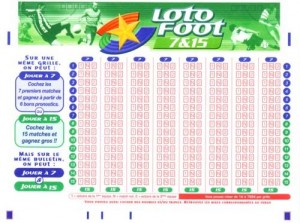 Loterie online Loto Foot 7