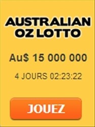 OZ Lotto Gagnez jusqu’à 15 millions de dollars australiens
