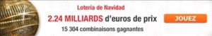 Loterie espagnole de Noel 2013